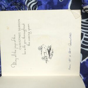 Vintage Christmas Card *Free With Purchase*